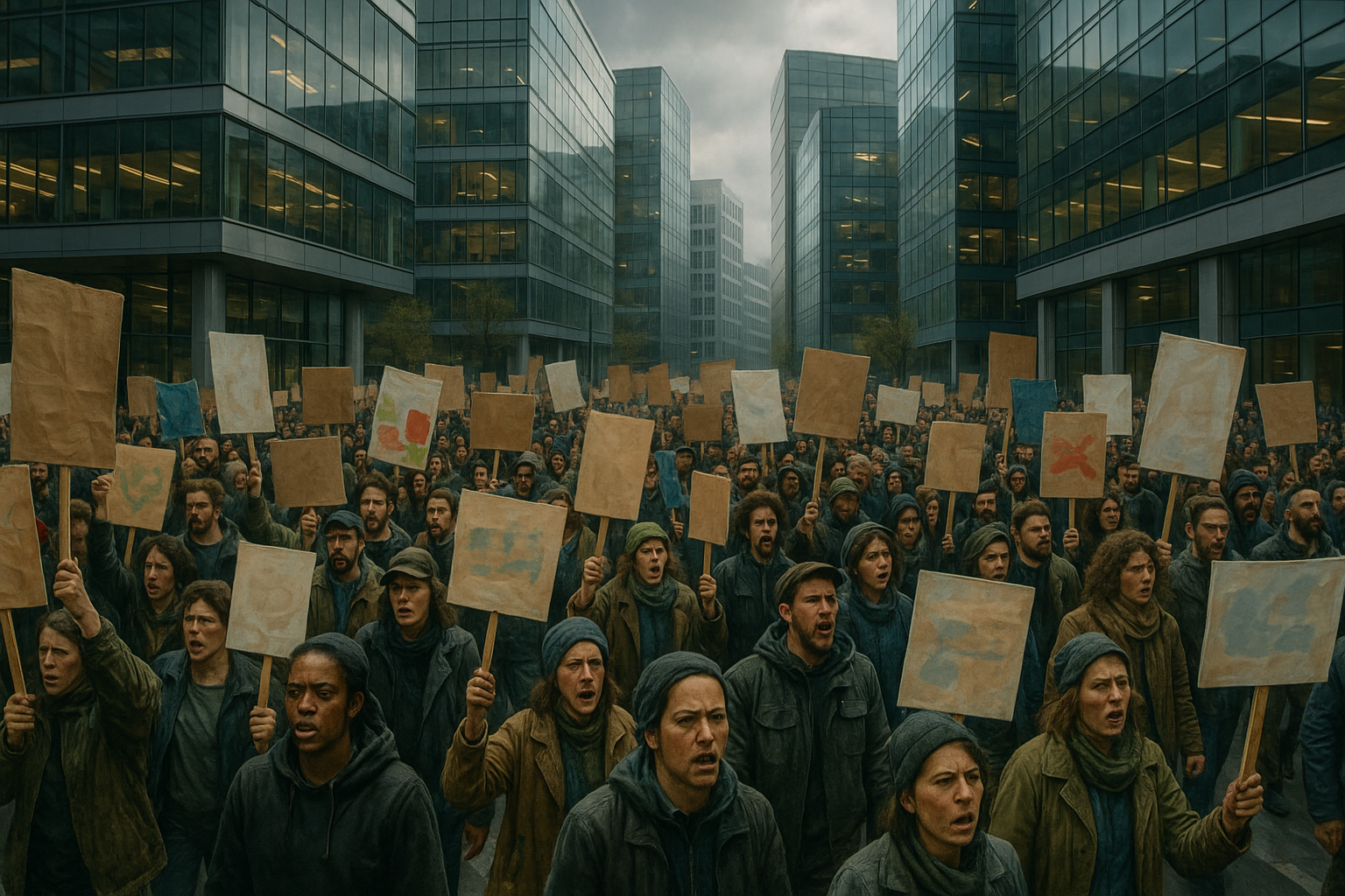 500 People Marched Against AI in London. Here Is What They Actually Want.